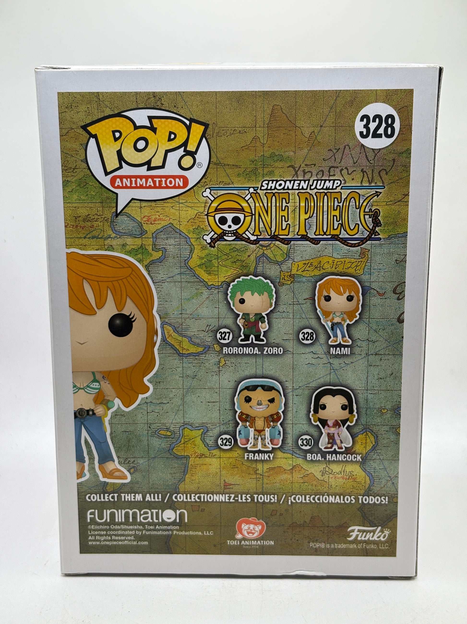 Funko POP! Animation One Piece #328 Nami Vinyl Figure image 3