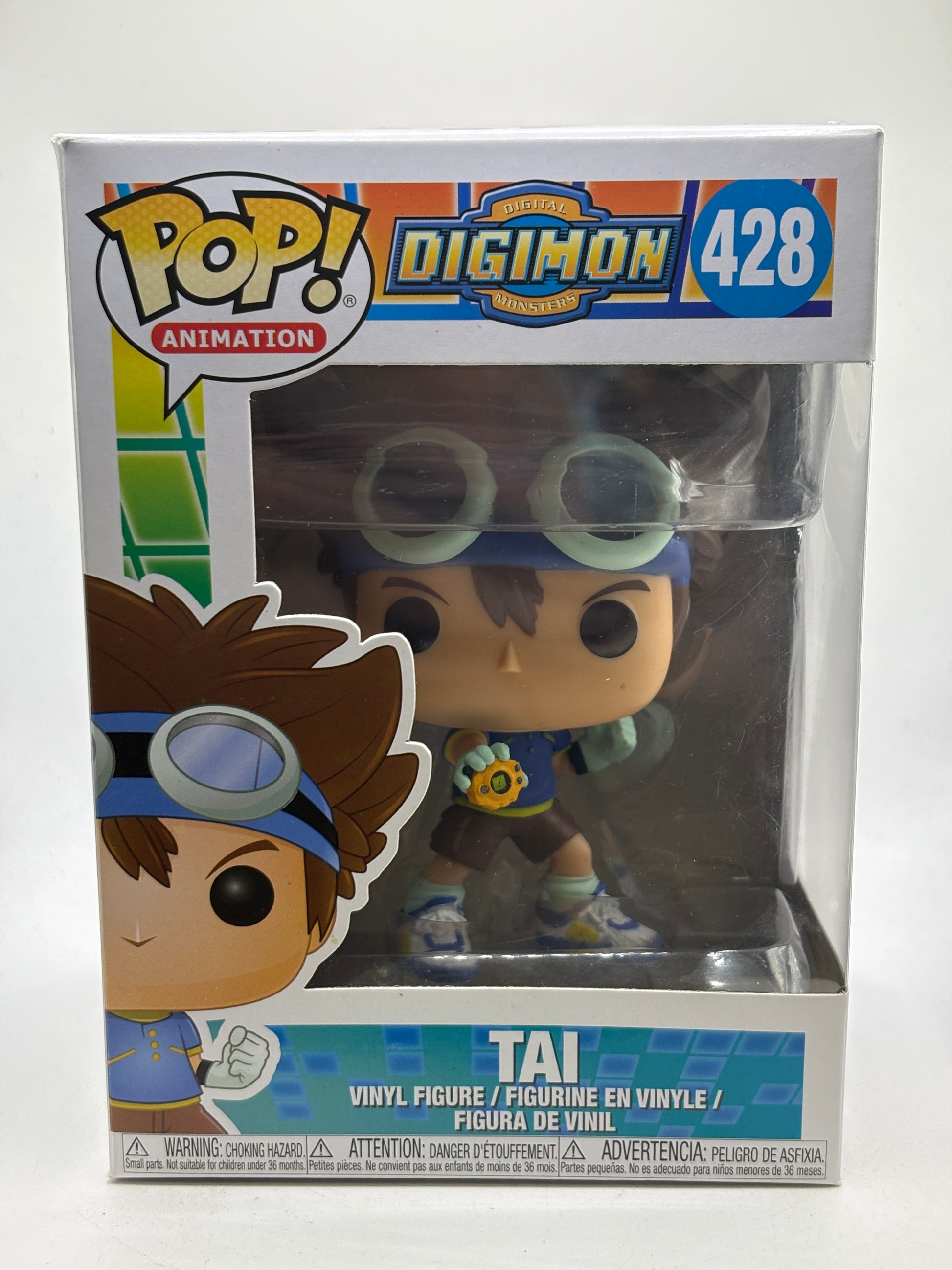 Funko POP! Animation Digimon #428 Tai Vinyl Figure image 1