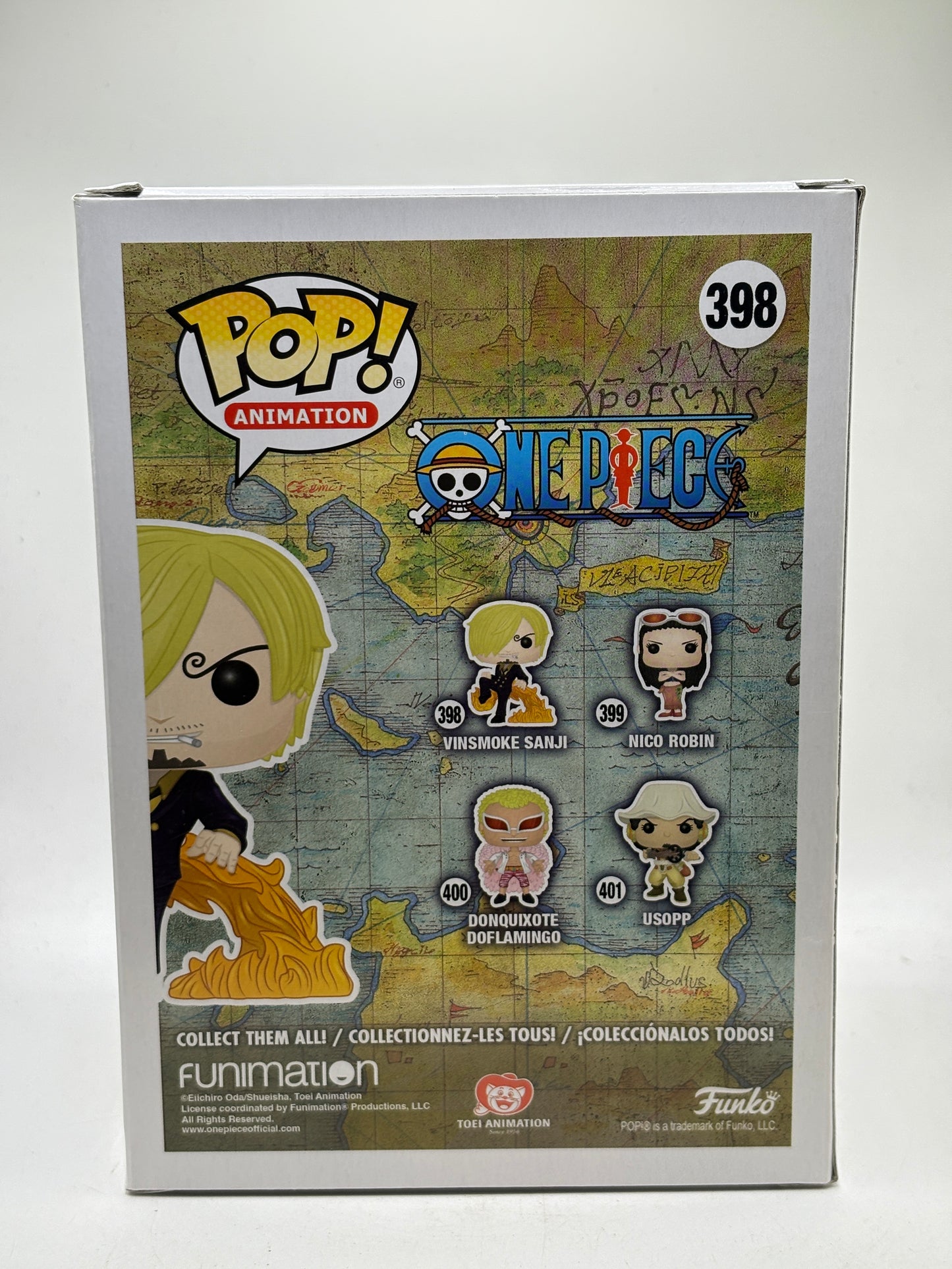 Funko POP! Animation One Piece #398 Vinsmoke Sanji Vinyl Figure