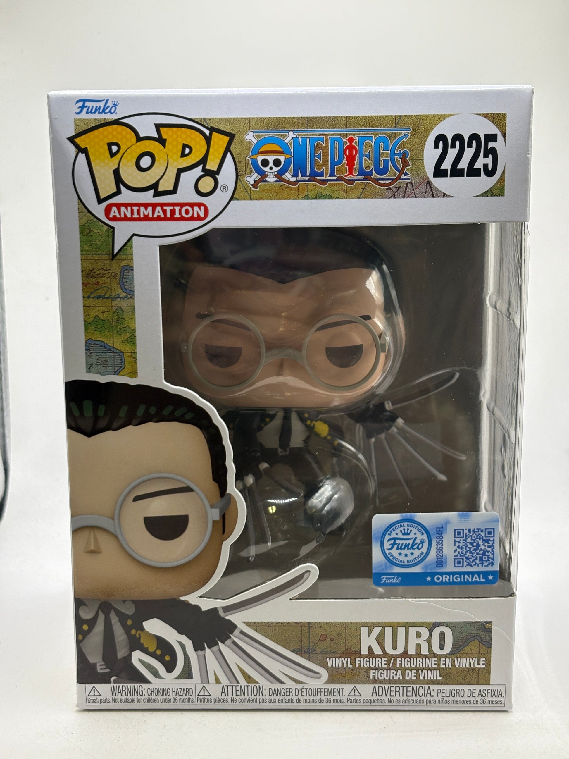 Funko POP! Animation One Piece #2225 Kuro Vinyl Figure (1) image 1