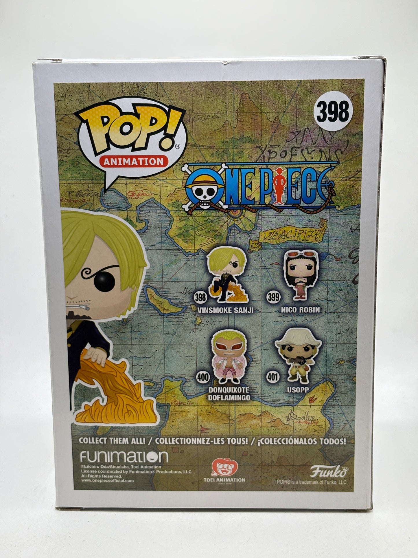 Funko POP! Animation One Piece #398 Vinsmoke Sanji Vinyl Figure (1)