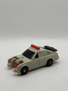 Transformers G1 Generation 1 Streetwise Police Car Action Figure Loose Incomplete (2)
