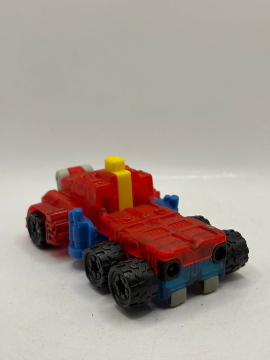 2002 Mcdonalds Transformers Armada Optimus Prime Happy Meal Toy FRENLY BRICKS - Open 7 Days