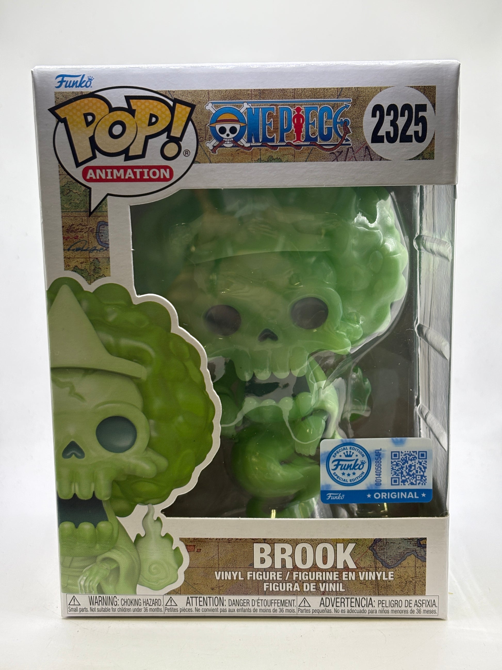 Funko POP! Animation One Piece #2325 Brook Vinyl Figure (1) image 1