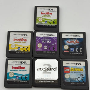 Nintendo DS Video Game Cartridges - Lego Batman / Acekard / Narnia Lot 1 FRENLY BRICKS - Open 7 Days