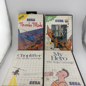 Vintage SEGA Video Game Lot - Ace of Aces / Thunder Blade + more FRENLY BRICKS - Open 7 Days