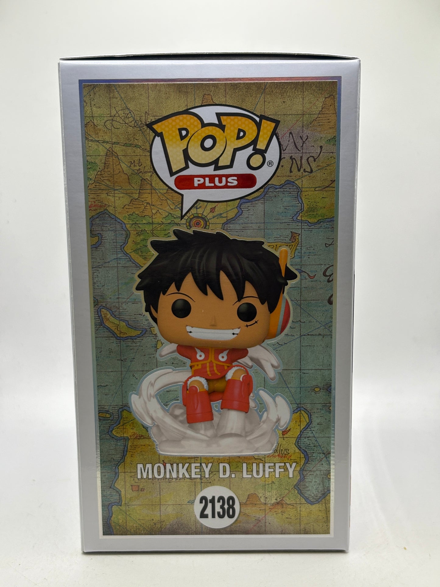 Funko POP! Animation One Piece #2138 Monkey D. Luffy Metallic Vinyl Figure (1)