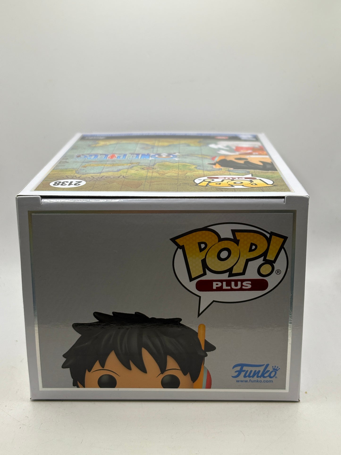 Funko POP! Animation One Piece #2138 Monkey D. Luffy Metallic Vinyl Figure (1)