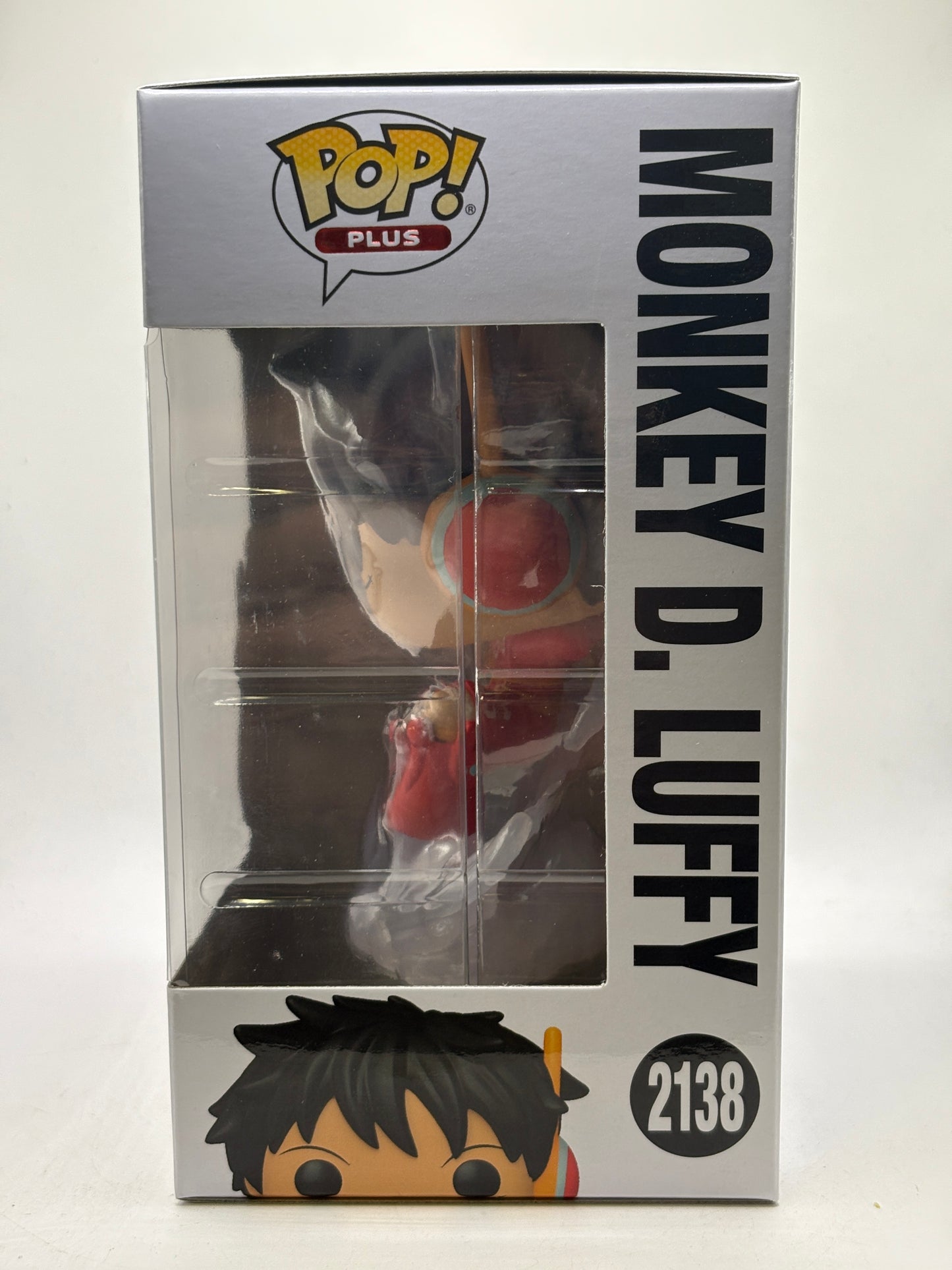 Funko POP! Plus One Piece #2138 Monkey D. Luffy Metallic Vinyl Figure (2)