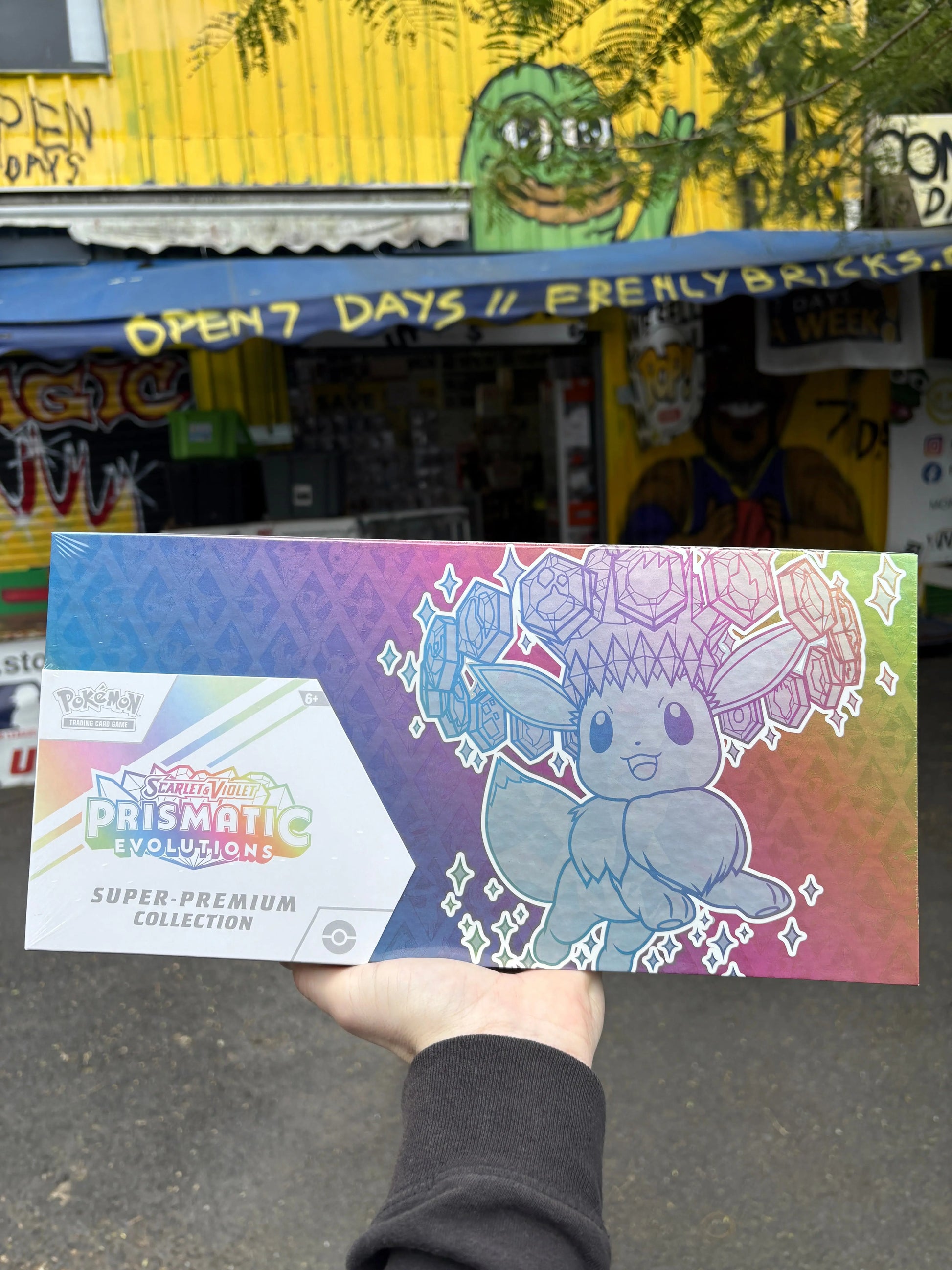 Pokemon Scarlet & Violet Prismatic Evolutions Super - Premium Collection SEALED FRENLY BRICKS - Open 7 Days