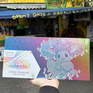Pokemon Scarlet & Violet Prismatic Evolutions Super - Premium Collection SEALED FRENLY BRICKS - Open 7 Days