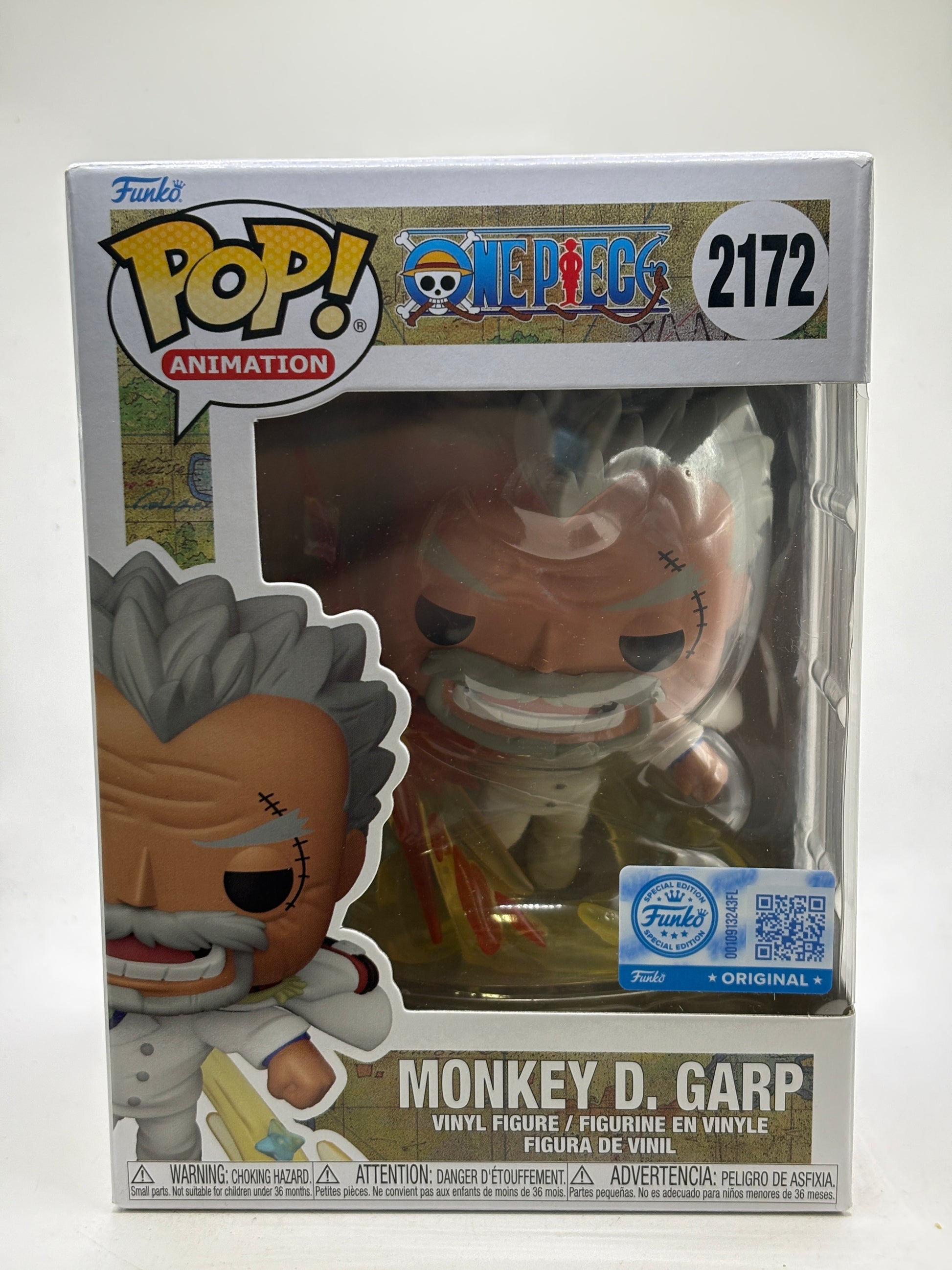 Funko POP! Animation One Piece #2172 Monkey D. Garp Vinyl Figure (1) image 1