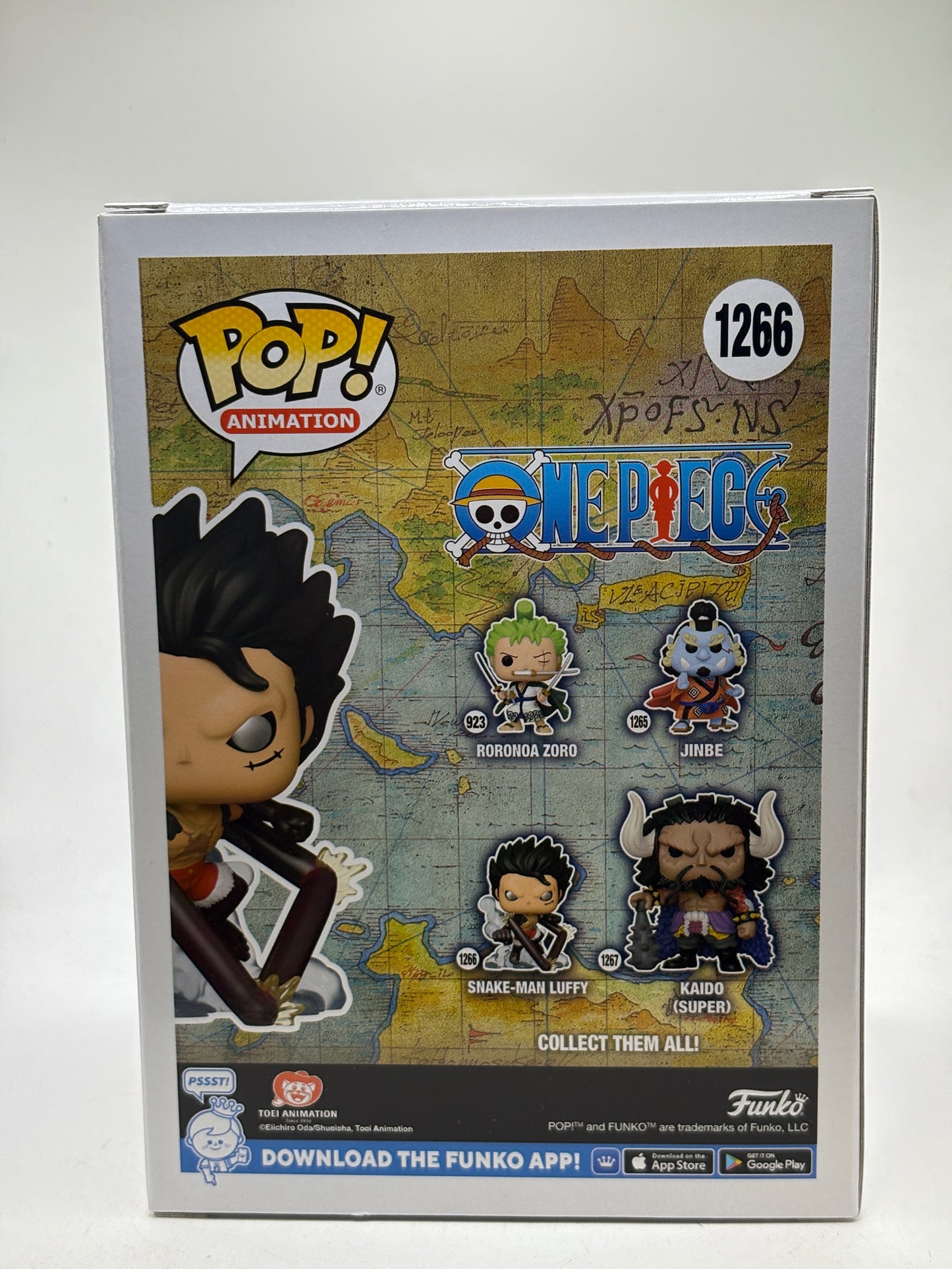 Funko POP! Animation One Piece #1266 Snake-Man Luffy Vinyl Figure