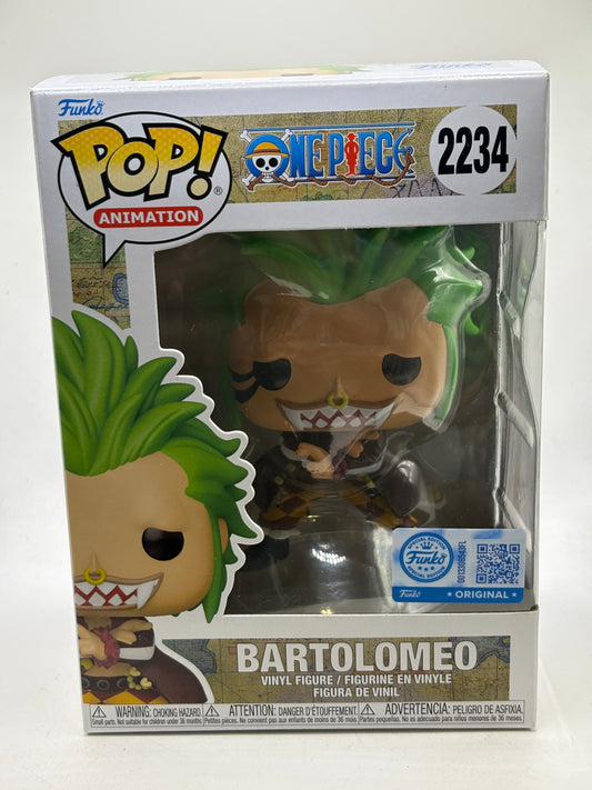 Funko POP! Animation One Piece #2234 Bartolomeo Vinyl Figure (1)