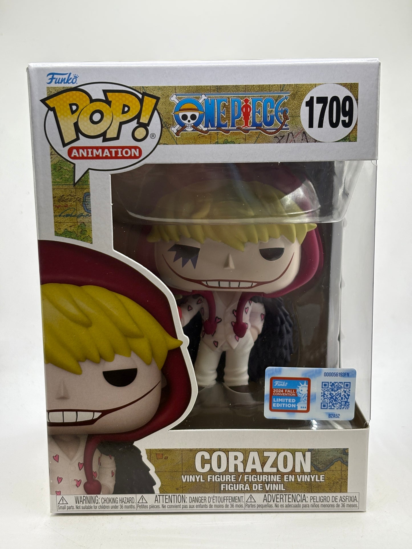 Funko POP! Animation One Piece #1709 Corazon Vinyl Figure 2024 Fall LE (1)