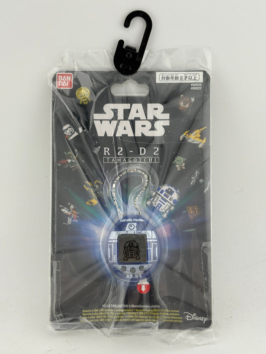 BANDAI Tamagotchi STAR WARS R2-D2 in Hologram Translucent Blue, 88822 product image