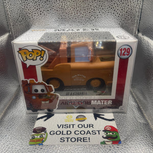 Funko POP! Disney Cars #129 Mater *Rare* FRENLY BRICKS - Open 7 Days