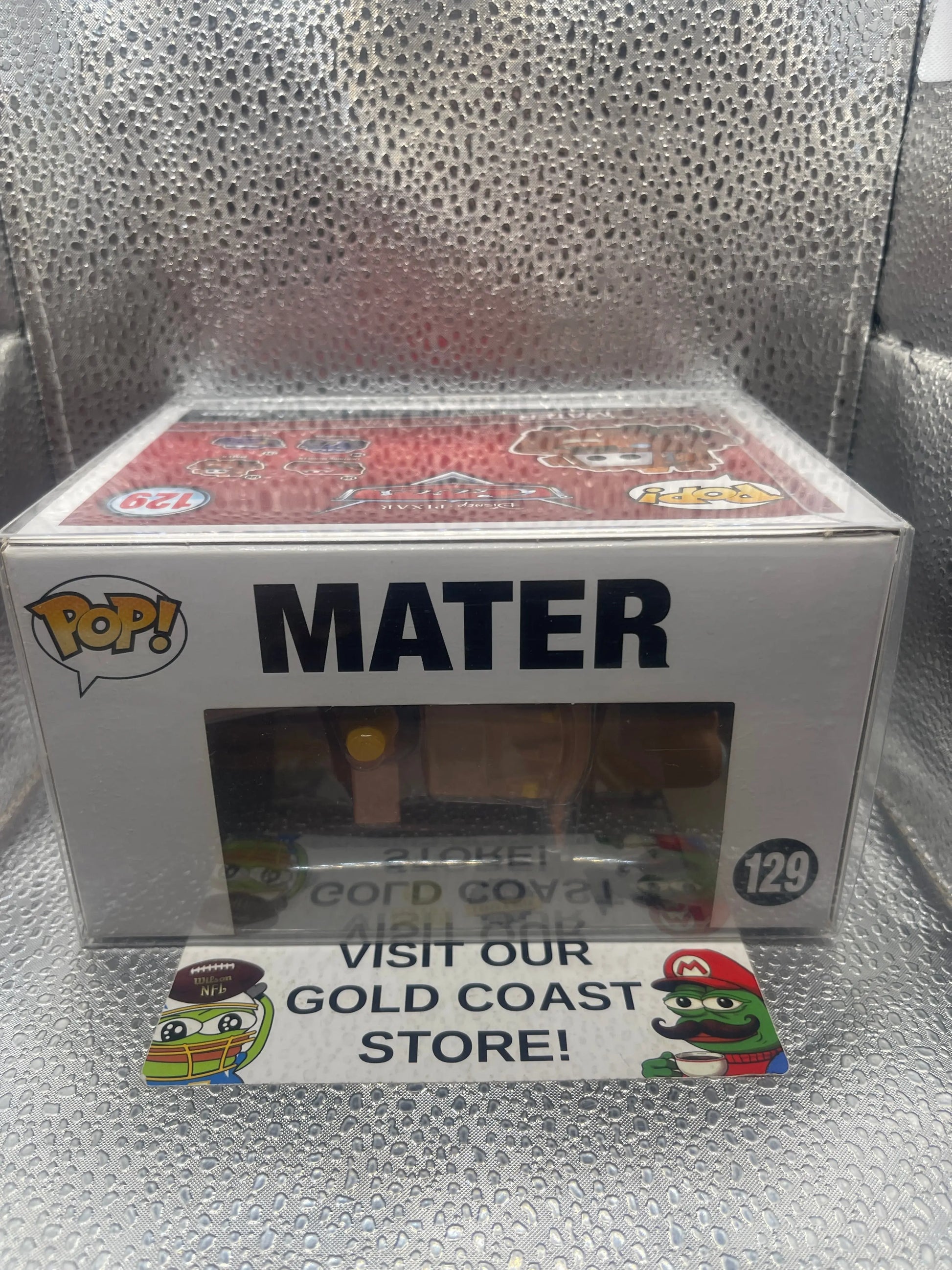 Funko POP! Disney Cars #129 Mater *Rare* FRENLY BRICKS - Open 7 Days