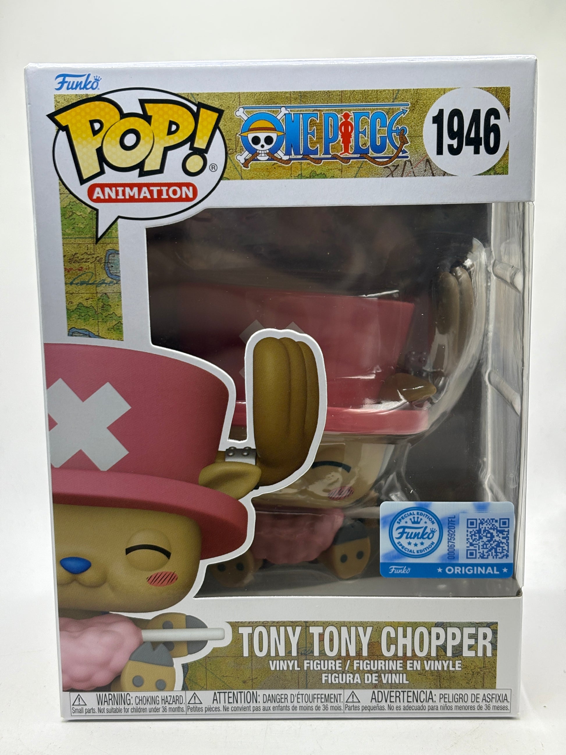Funko POP! Animation One Piece #1946 Tony Tony Chopper Vinyl Figure (1) image 1