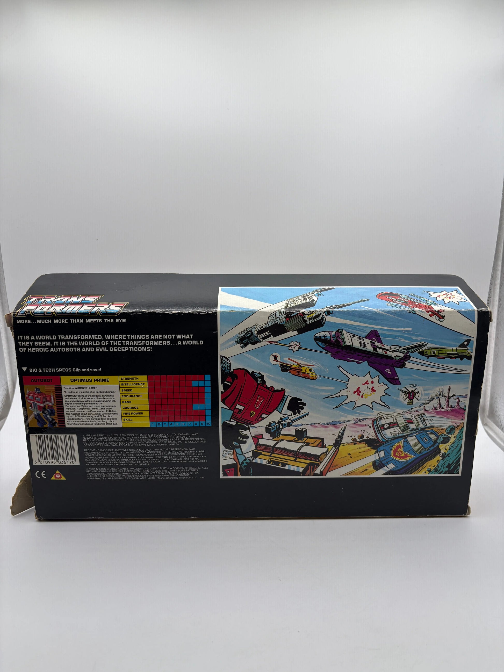 Hasbro Transformers G1 Optimus Prime (Europe Packing) Rare In Box FRENLY BRICKS - Open 7 Days