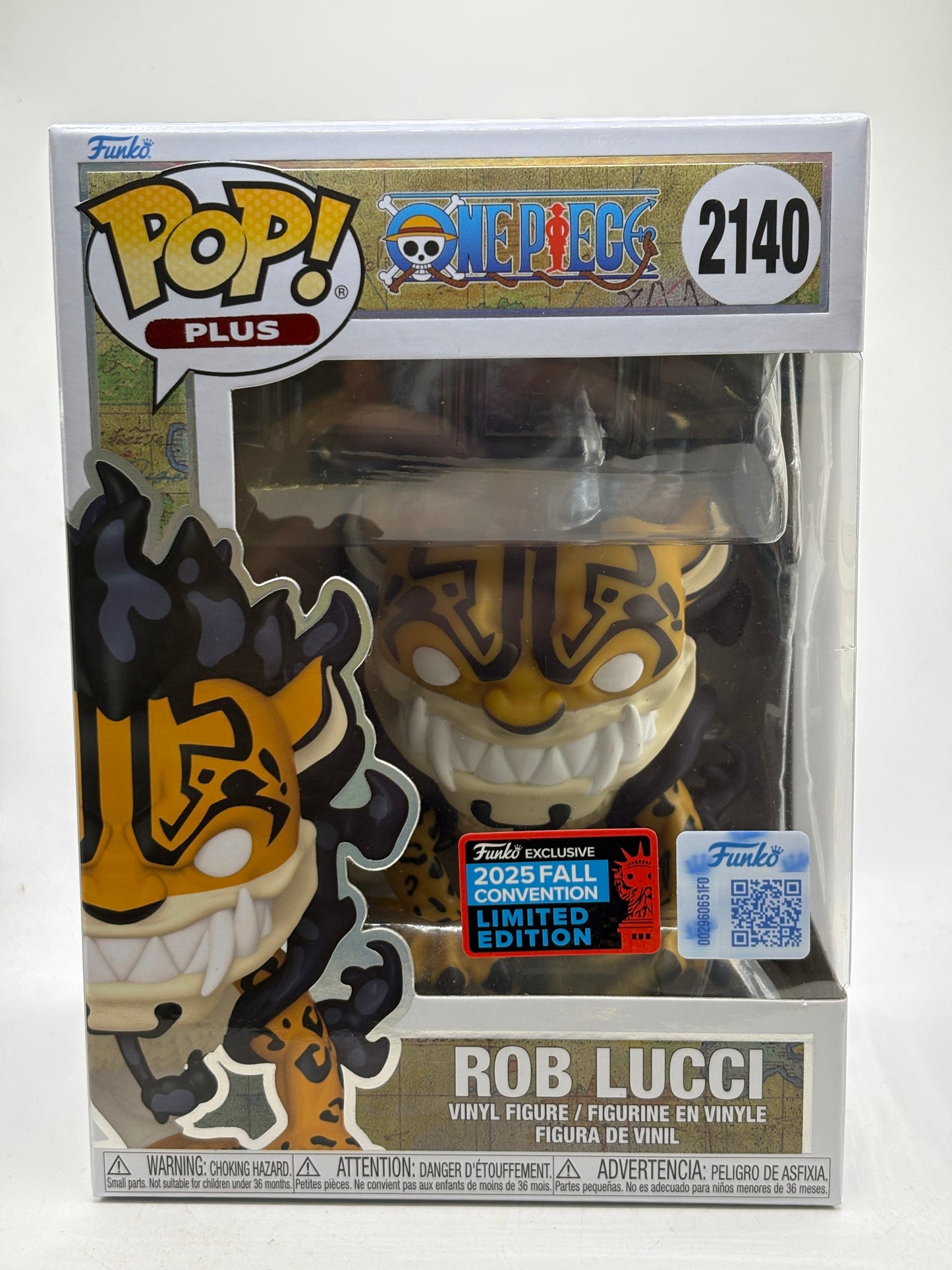 Funko POP! Plus One Piece #2140 Rob Lucci 2025 Fall Limited Edition
