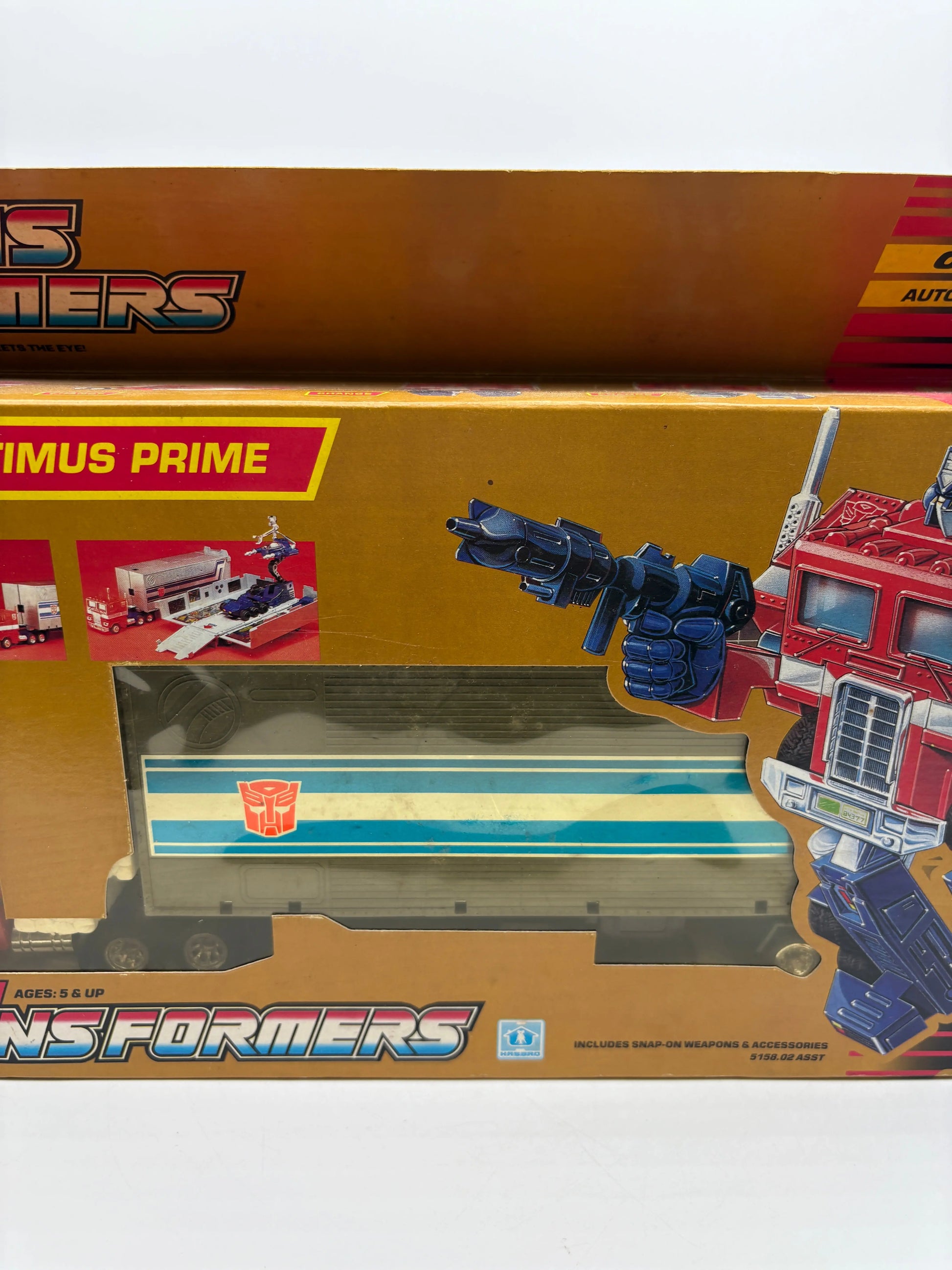 Hasbro Transformers G1 Optimus Prime (Europe Packing) Rare In Box FRENLY BRICKS - Open 7 Days