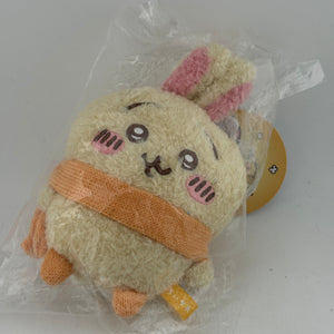 Chiikawa Usagi Mascot Warm & Cozy Scarf Bag Charm Plush FRENLY BRICKS - Open 7 Days