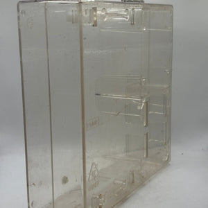 Official Nintendo Game Boy Clear Plastic OEM Play it Loud Hard Case Damage FRENLY BRICKS - Open 7 Days