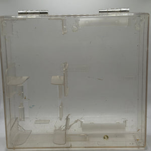 Official Nintendo Game Boy Clear Plastic OEM Play it Loud Hard Case Damage FRENLY BRICKS - Open 7 Days