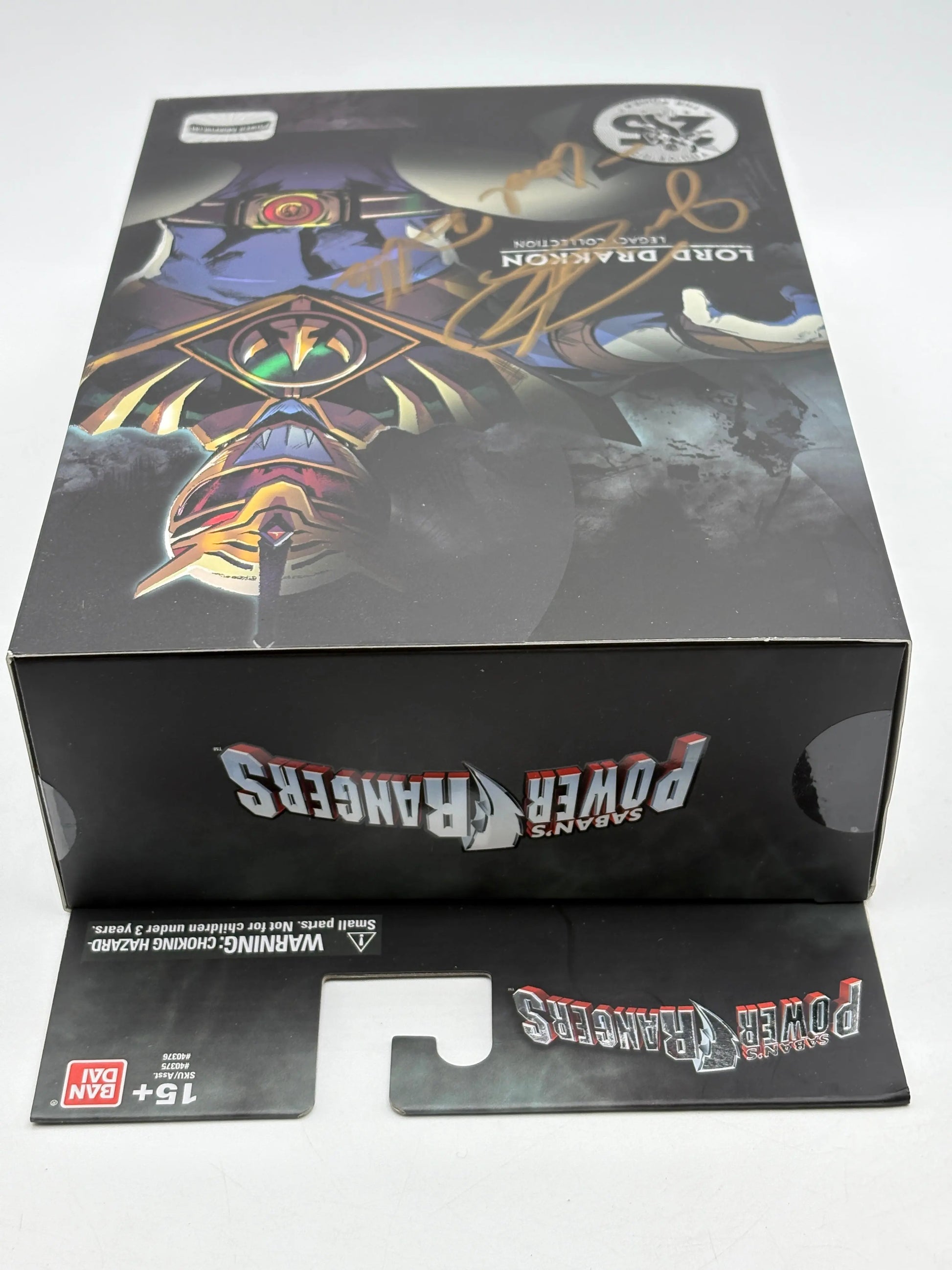 Bandai Saban’s Power Rangers 25 Years - Lord Drakkon Legacy Collection Signed FRENLY BRICKS - Open 7 Days