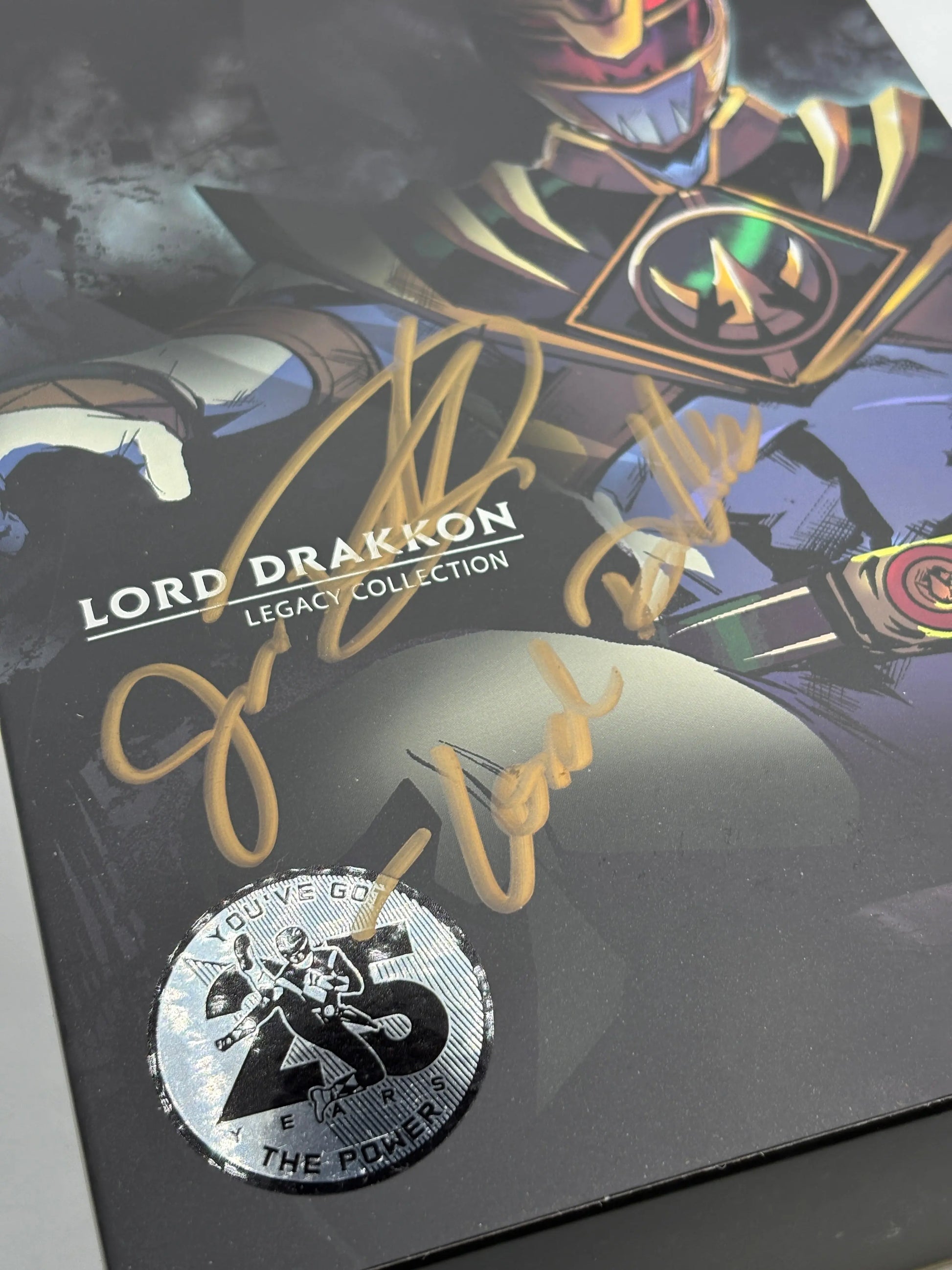 Bandai Saban’s Power Rangers 25 Years - Lord Drakkon Legacy Collection Signed FRENLY BRICKS - Open 7 Days
