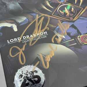 Bandai Saban’s Power Rangers 25 Years - Lord Drakkon Legacy Collection Signed FRENLY BRICKS - Open 7 Days