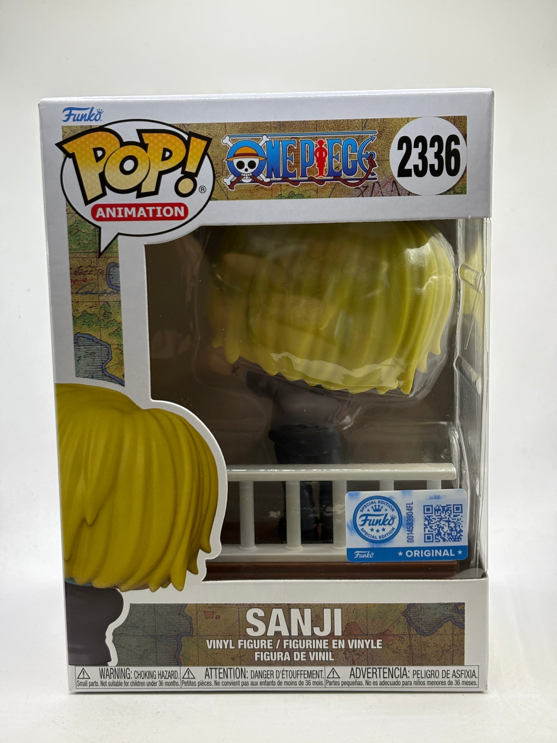 Funko POP! Animation One Piece #2336 Sanji Vinyl Figure image 1