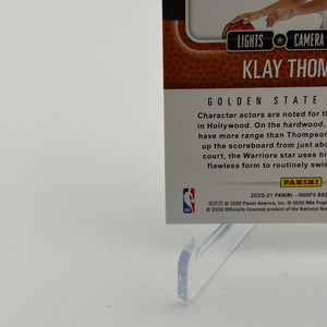 2020 Klay Thopmpson /89 Lights Camera Action Green Explosion FRENLY BRICKS - Open 7 Days