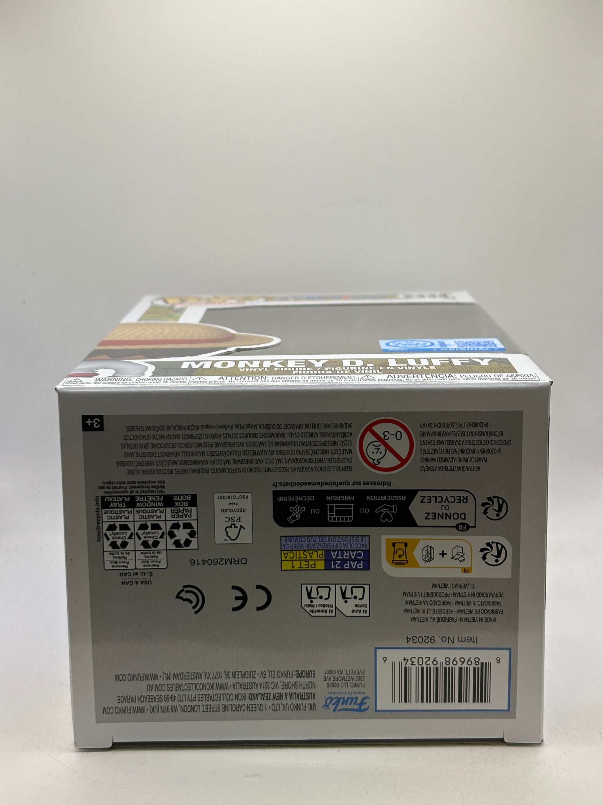 Funko POP! Animation One Piece #2334 Monkey D. Luffy Vinyl Figure image 6
