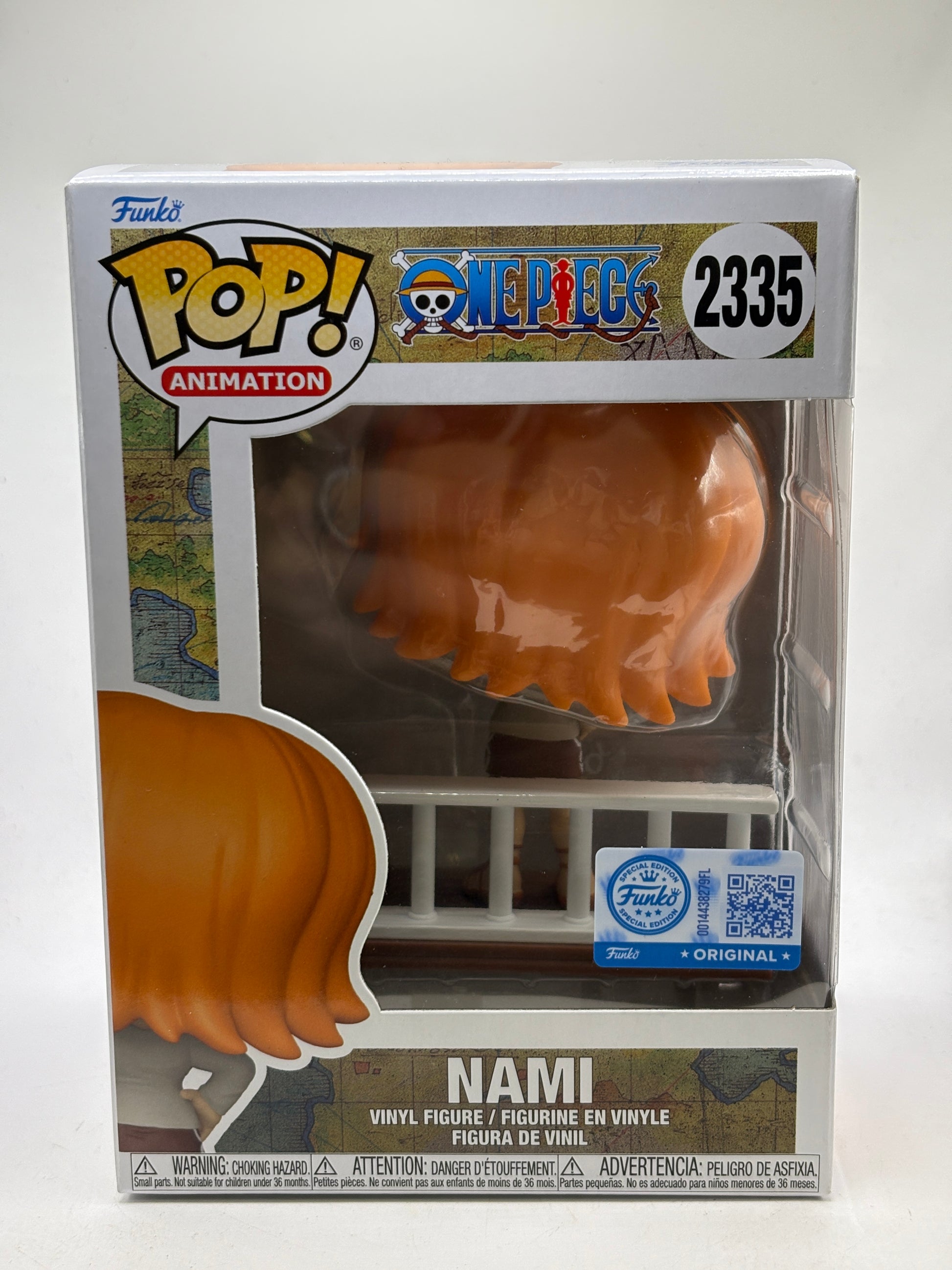 Funko POP! Animation One Piece #2335 Nami Vinyl Figure image 1
