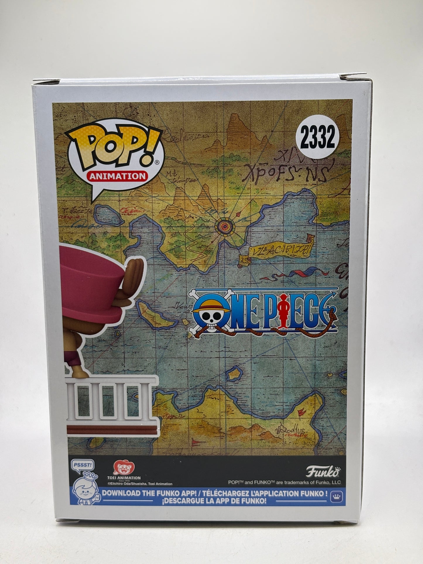 Funko POP! Animation One Piece #2332 Tony Tony Chopper Flocked Vinyl Figure