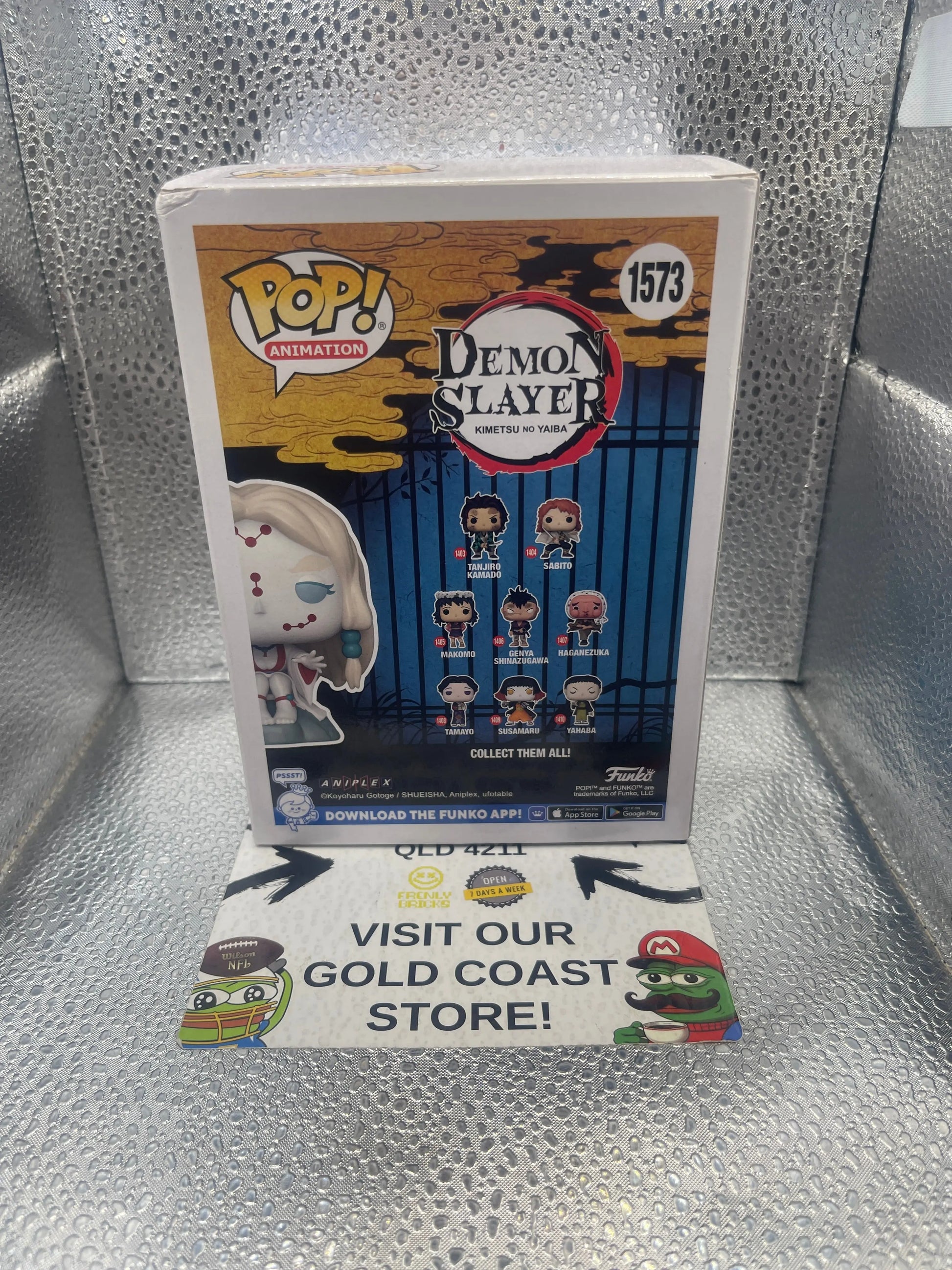 Demon Slayer #1573 Spider Demon Mother Funko Pop! Chase GITD SE FRENLY BRICKS - Open 7 Days