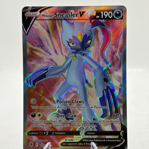 Pokemon TCG Sword Shield Astral Radiance - Hisuian Sneasler V 174/189 Full Art FRENLY BRICKS - Open 7 Days