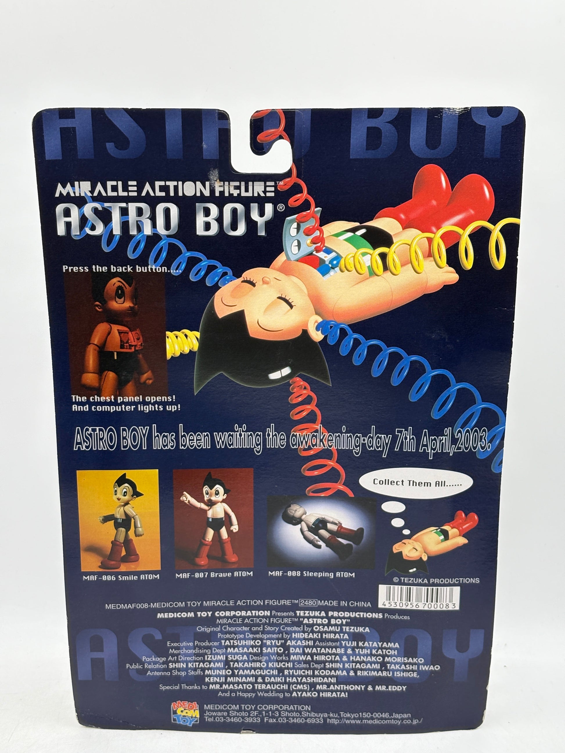 Mighty Atom Astro Boy Miracle Action Figure Millennium ver. Medicom Toy JAPAN FRENLY BRICKS - Open 7 Days