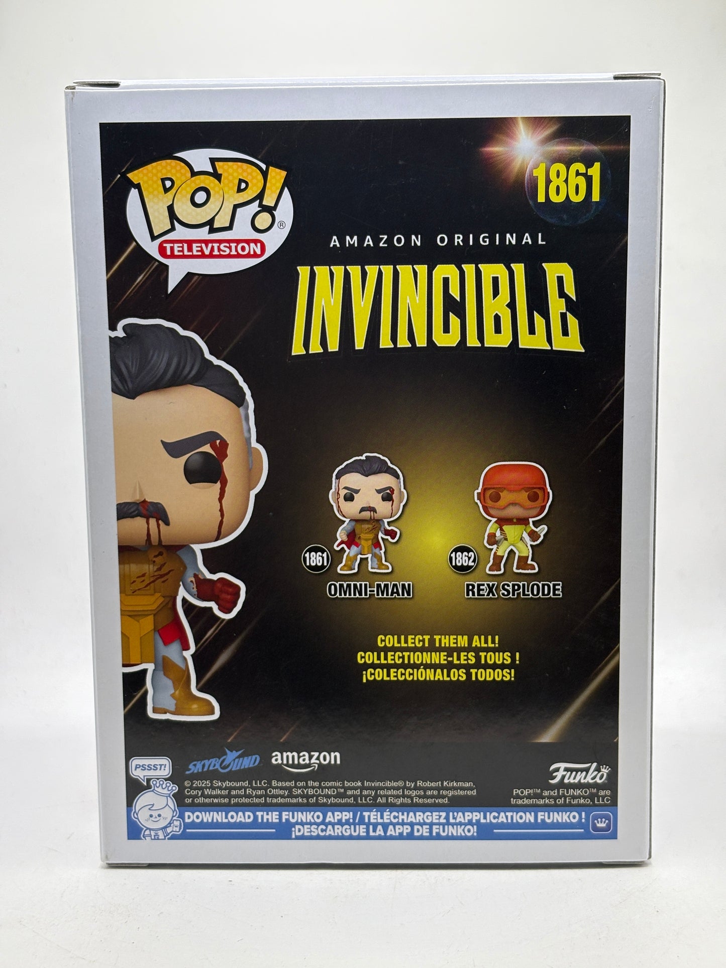 Funko POP! Television Invincible #1861 Omni-Man Vinyl Figure