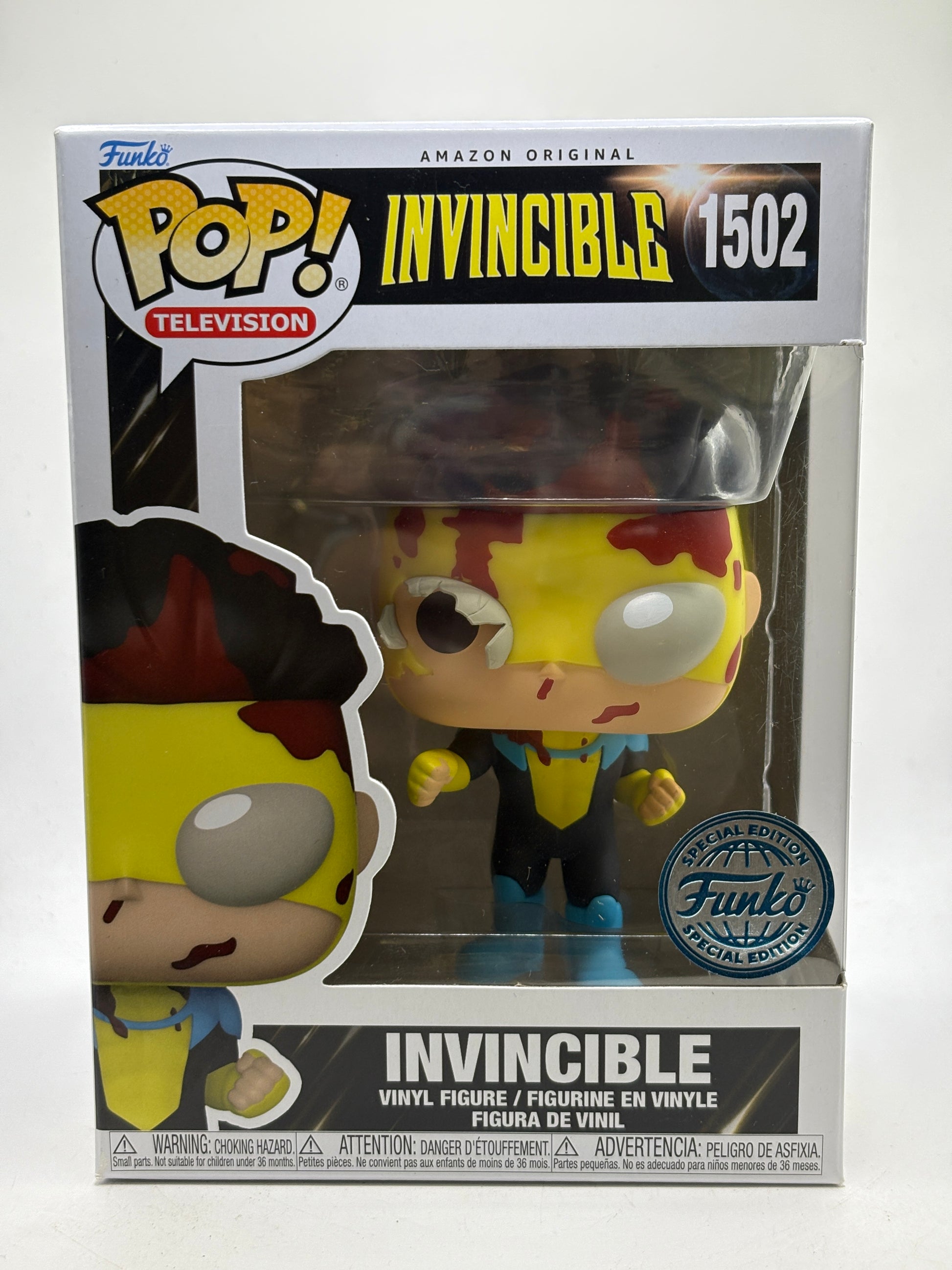 Funko POP! Television Invincible #1502 Invincible Special Edition Vinyl Figure image 1