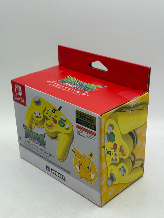 Nintendo Pokemon Pikachu Hori Classic Controller  Switch NEW FRENLY BRICKS - Open 7 Days