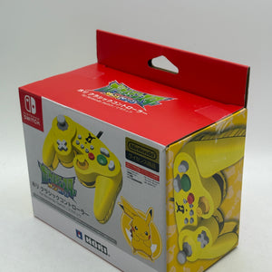 Nintendo Pokemon Pikachu Hori Classic Controller  Switch NEW FRENLY BRICKS - Open 7 Days