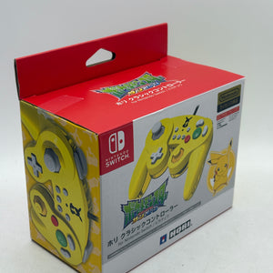 Nintendo Pokemon Pikachu Hori Classic Controller  Switch NEW FRENLY BRICKS - Open 7 Days