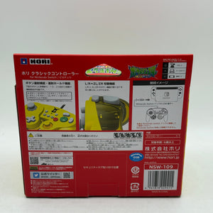 Nintendo Pokemon Pikachu Hori Classic Controller  Switch NEW FRENLY BRICKS - Open 7 Days