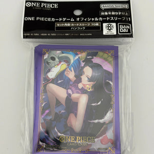 One Piece Card Game Official Card Sleeve Series 11 Japan - Boa Hancock FRENLY BRICKS - Open 7 Days
