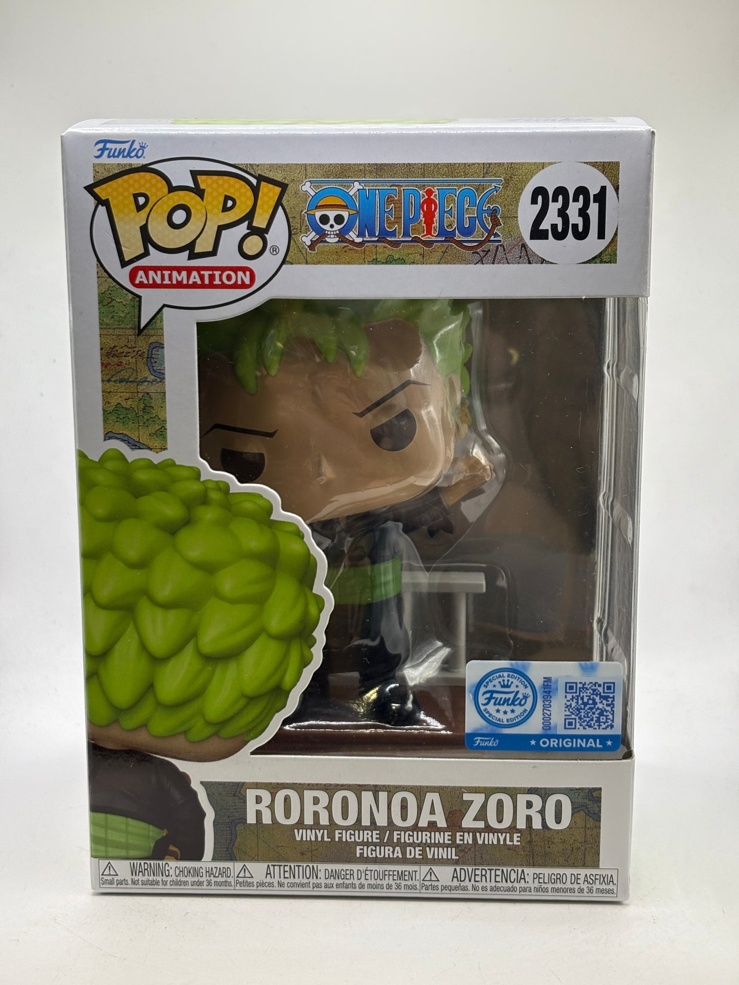 Funko POP! Animation One Piece #2331 Roronoa Zoro Vinyl Figure (1)