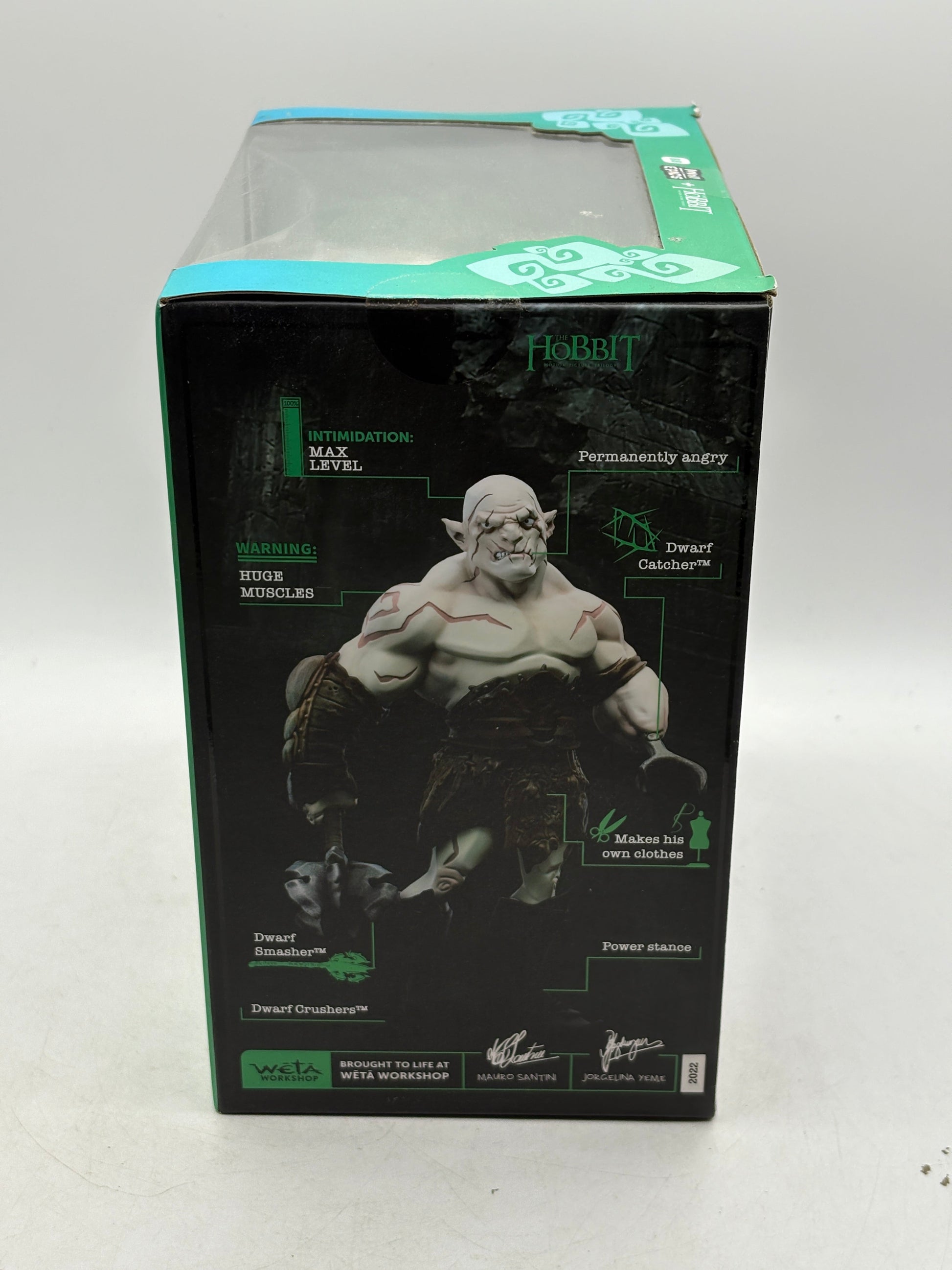Weta Workshop Mini Epics - The Hobbit Trilogy - Azog the Defiler Limited Edition FRENLY BRICKS - Open 7 Days