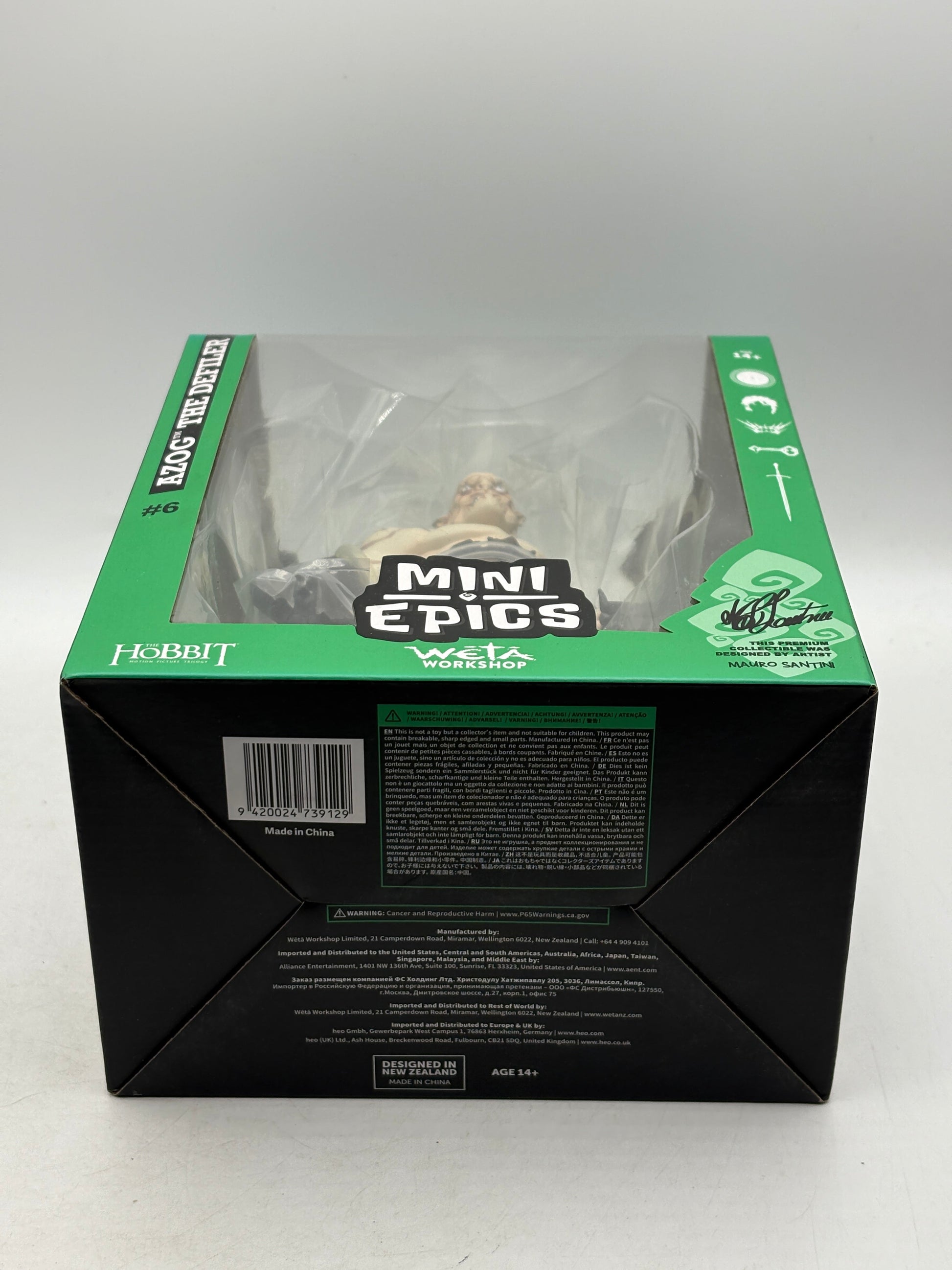 Weta Workshop Mini Epics - The Hobbit Trilogy - Azog the Defiler Limited Edition FRENLY BRICKS - Open 7 Days